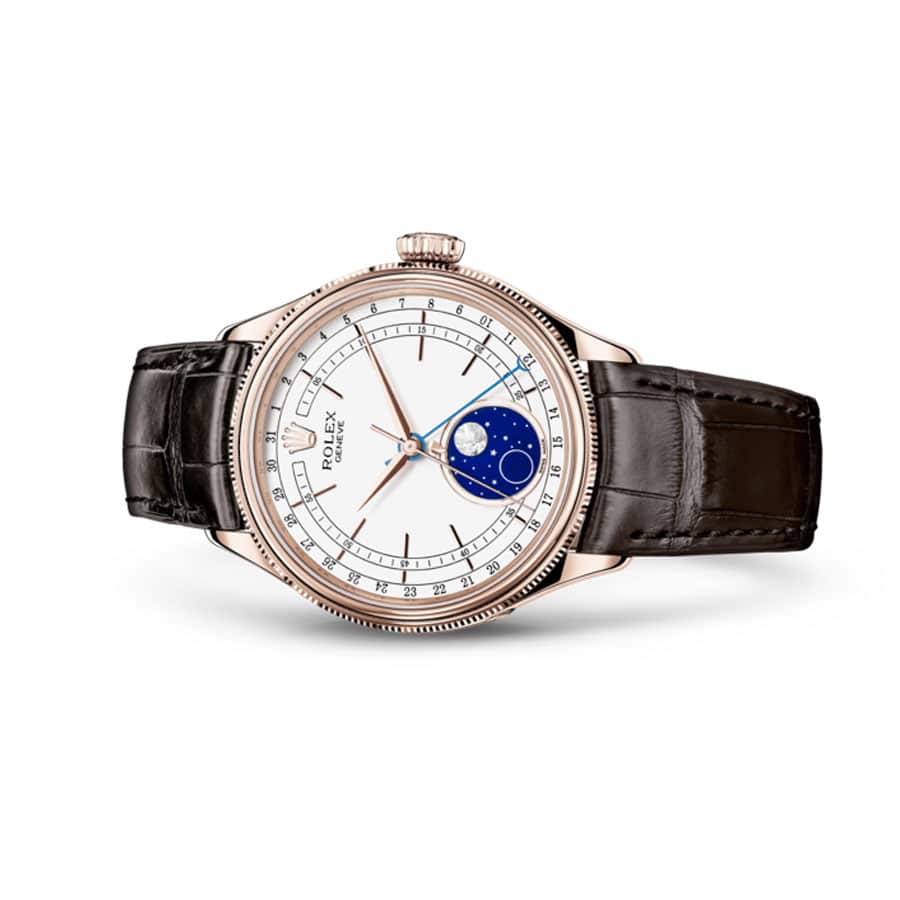Rolex Cellini Moonphase 39MM 50535-0002 White Dial